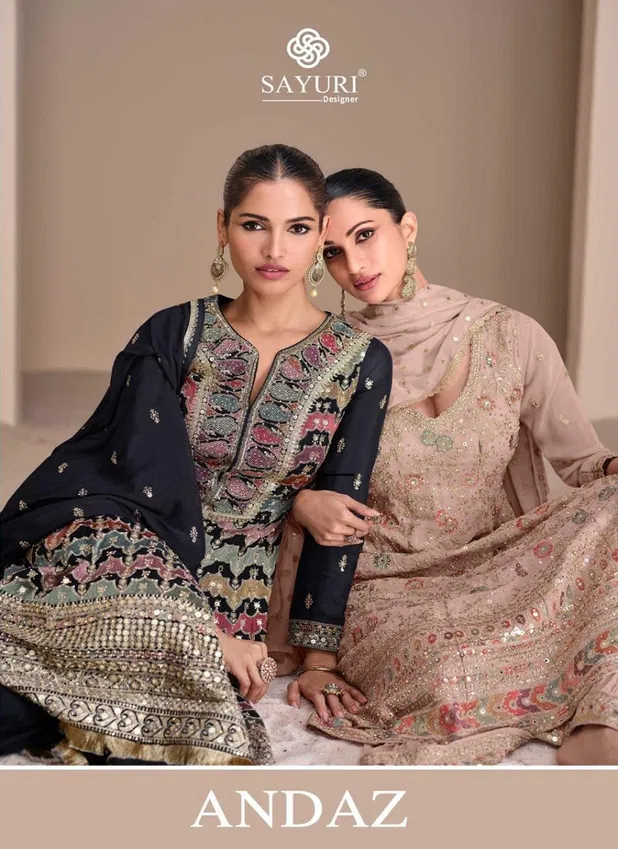 Andaz By Sayuri Designer Georgette Readymade Suits Orders In India